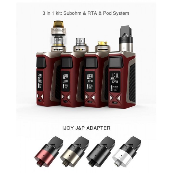 iJoy Elite Mini 60W 3-IN-1 Vape Kit