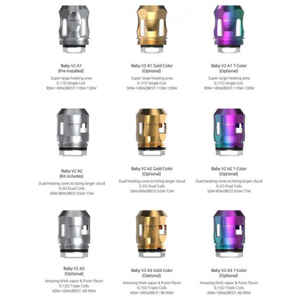 Smok TFV8 Baby 2 Replacement Coils