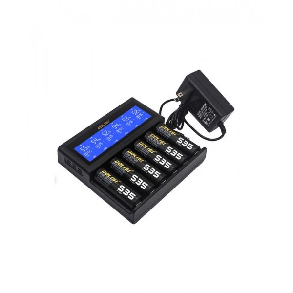 Golisi S6 6 Slots Battery Charger