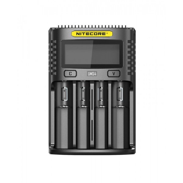 Nitecore UMS4 4-Slots Intelligent USB Superb Battery Charger