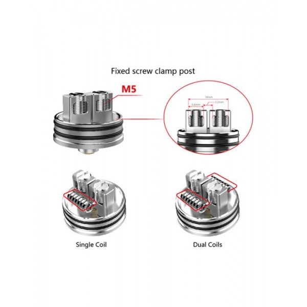 Ample Mace BF RDA Atomizer