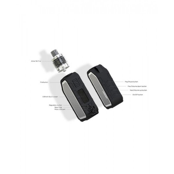 Wismec Active 80W Vape Kit With Bluetooth Speaker