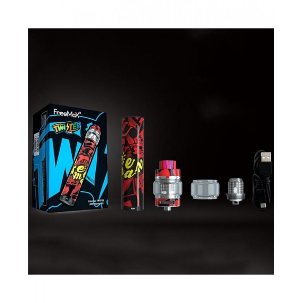 Freemax Twister 80W Starter Kit With Fireluke 2 Mesh Tank